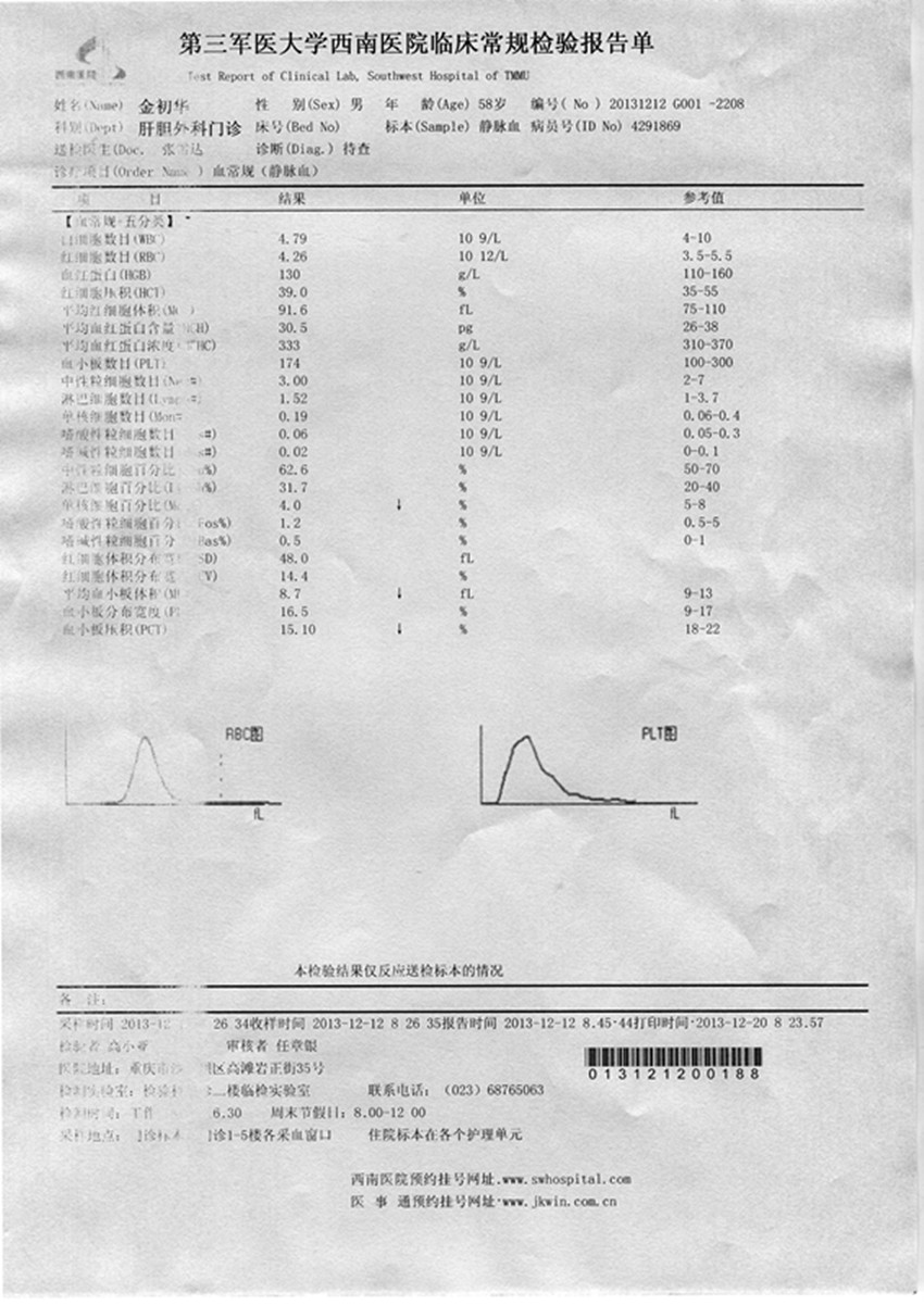 血常规